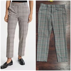 GAP SINGATURE SKINNY ANKLE Plaid Women's Pants ♠️🔝♠️